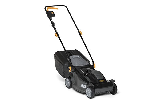 Alpina Tondeuse À Gazon Électrique Bl 380 E, Largeur De Coupe 38 Cm, Moteur De 1400 W, Jusqu'À 500 M², Hauteur De Coupe Réglable Sur 3 Positions, Sac 