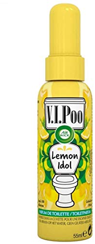 Air Wick Desodorisant Wc Spray V.I.Poo Anti Odeur Parfum Lemon Idol 55 Ml