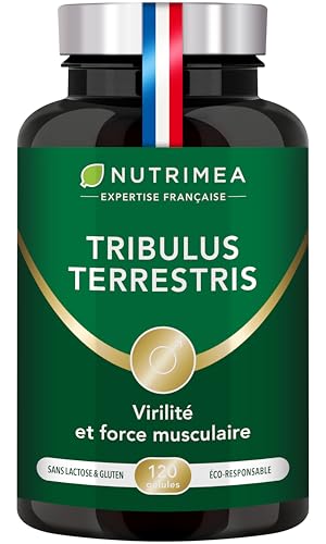 Tribulus Terrestris - Extrait Titré En Saponines 10:1 - Source D'Energie Pour Performances Sportives, Endurance & Croissance Musculaire - 600 Mg - 120