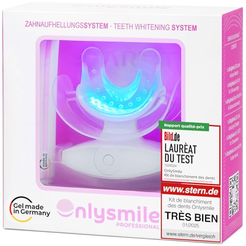 Kit De Blanchiment Des Dents Onlysmile Professionnel | Kit De Blanchiment Dentaire Pour Des Dents Blanches Avec Effet Immédiat | Blanchisseur De Dents