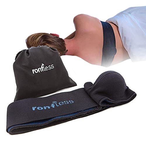 Ronfless® - Ceinture Anti-Ronflement - Anti-Apnée Du Sommeil - Dispositif Breveté – Efficacité Et Confort