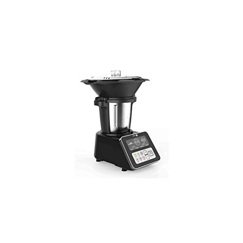 Robot Multifonction Fagor Fg1500 Grand Chef Plus 1500W Noir Avec Plateau Vapeur Et Accessoires