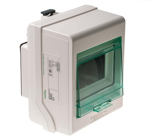Schneider Electric Knb32Cm55 Canalis Unité De Dérivation Pour Périphérique Modulaire 4 Pôles, Pré-Viable, 3L+N+Pe, 32 A, 230-500V, 50/60 Hz, Blanc