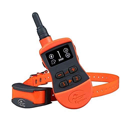 Sportdog – Collier De Dressage Pour Chien Avec Télécommande Sporttrainer, Submersible, Rechargeable, 10 Niveaux De Stimulation Électrostatique, Vibrat