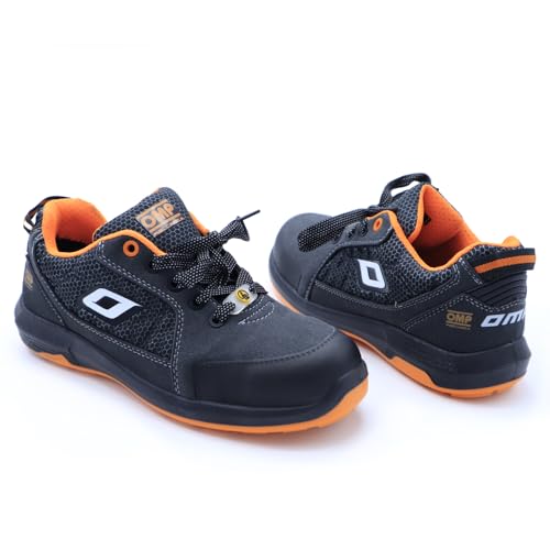 Omp Mixte Omps90013720 Meccanica Sécurité S1P Pro Sport Taille 37 Gris/Orange-Chaussures Pour Le Travail En Iso 20345 Sans Métal