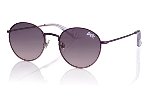 Superdry Enso Lunettes De Soleil – Violet/Rose, Violet/Rose, Taille Unique