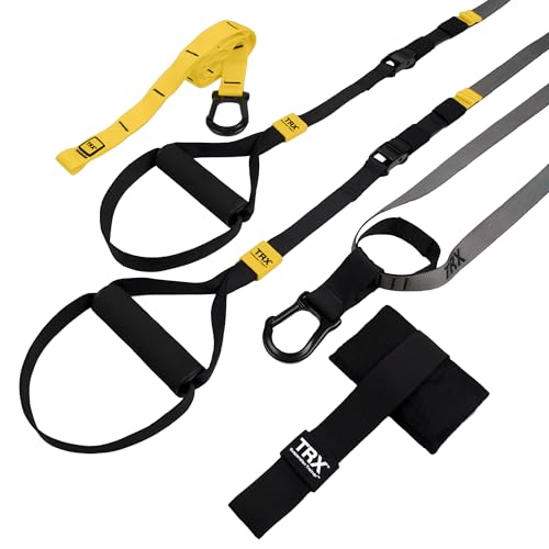 Sangle De Suspension Trx Go - Pour Pratiquer Le Fitness Partout Même En Déplacement - Accès A L'Application Trx Training Club Inclus - Gris