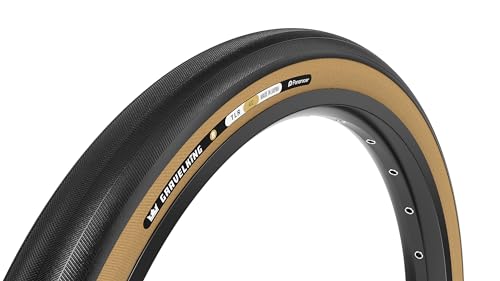 Panaracer Gravelking Slick R-Line Pneu Unisexe, Noir/Ambre, 700X30C
