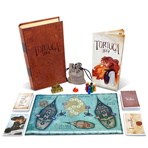 Facade Games Tortuga 1667 Jeu De Société À Partir De 12 Ans 2 À 9 Joueurs Temps De Jeu De 20 À 40 Minutes