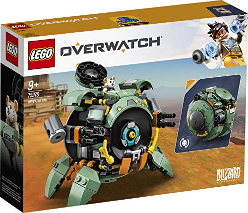 Lego Overwatch® - Bouldozer, Jeu De Construction Inspiré Du Jeu Vidéo, Robot De Combat Incluant Hammond Le Hamster, 227 Pièces - 75976