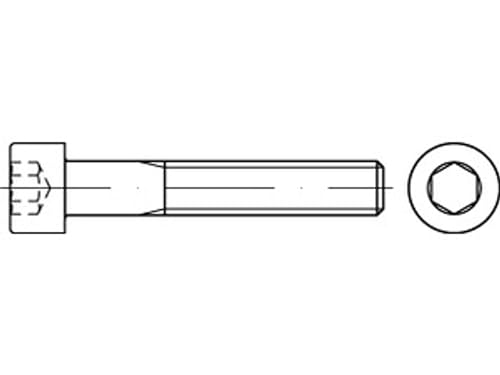 Din 912 10.9 M 22 X 80 Ve=S Zylinderschrauben 25 Stück