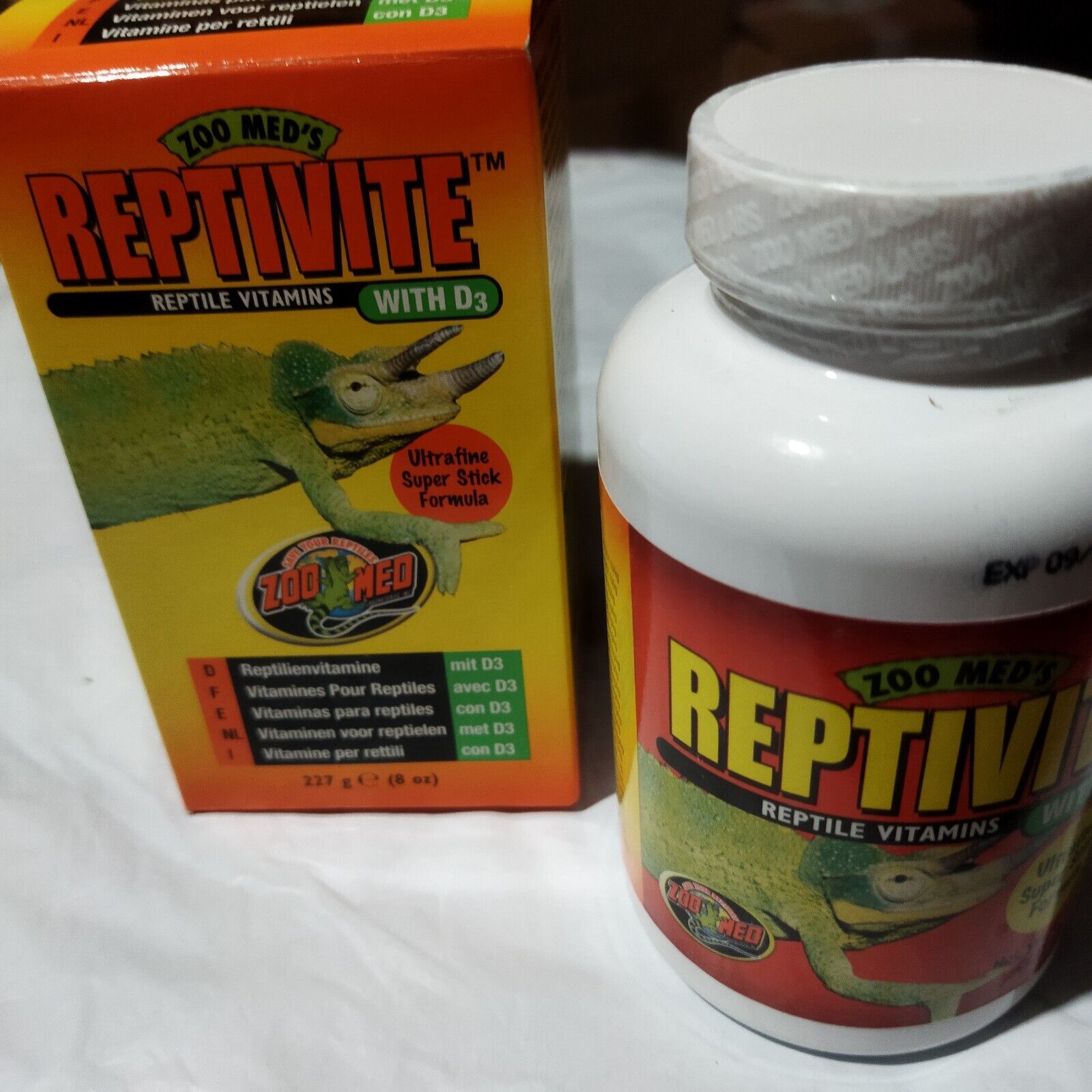 ZooMed's Reptivite avec vitamines D3= Vitamines, Minéraux et Acides aminés-227g