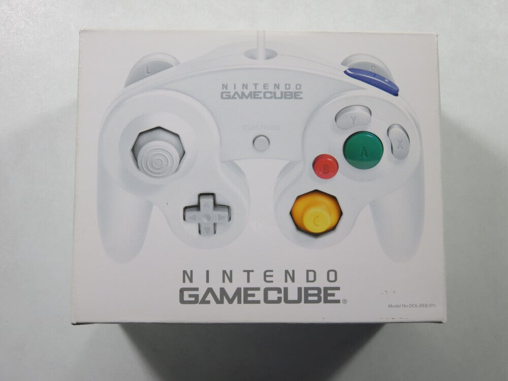 CONTROLLER - MANETTE NINTENDO GAMECUBE OFFICIEL JAPAN (WHITE/BLANCHE) - (NEUF -