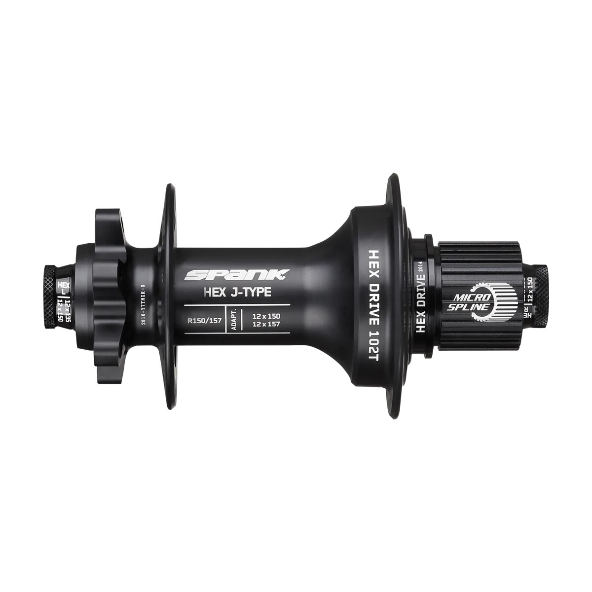 Moyeu Arrière E-Bike HEX E-Plus Boost 12X150/157 32 Trou Shimano Microspline