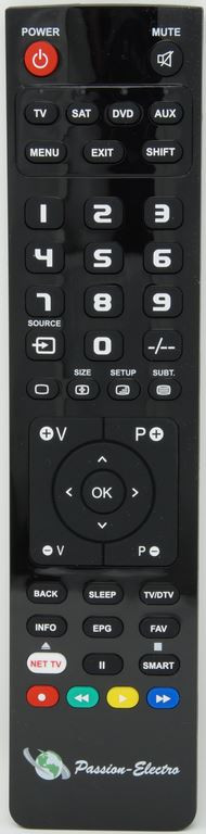 Télécommande de remplacement pour PHILIPS 32PFL5604H/12, TV