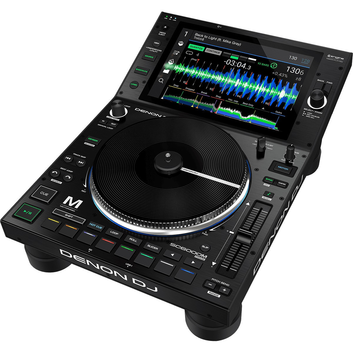 SC6000M LECTEUR NUMERIQUE ENGINE PRIME MOTORISE DENON DJ