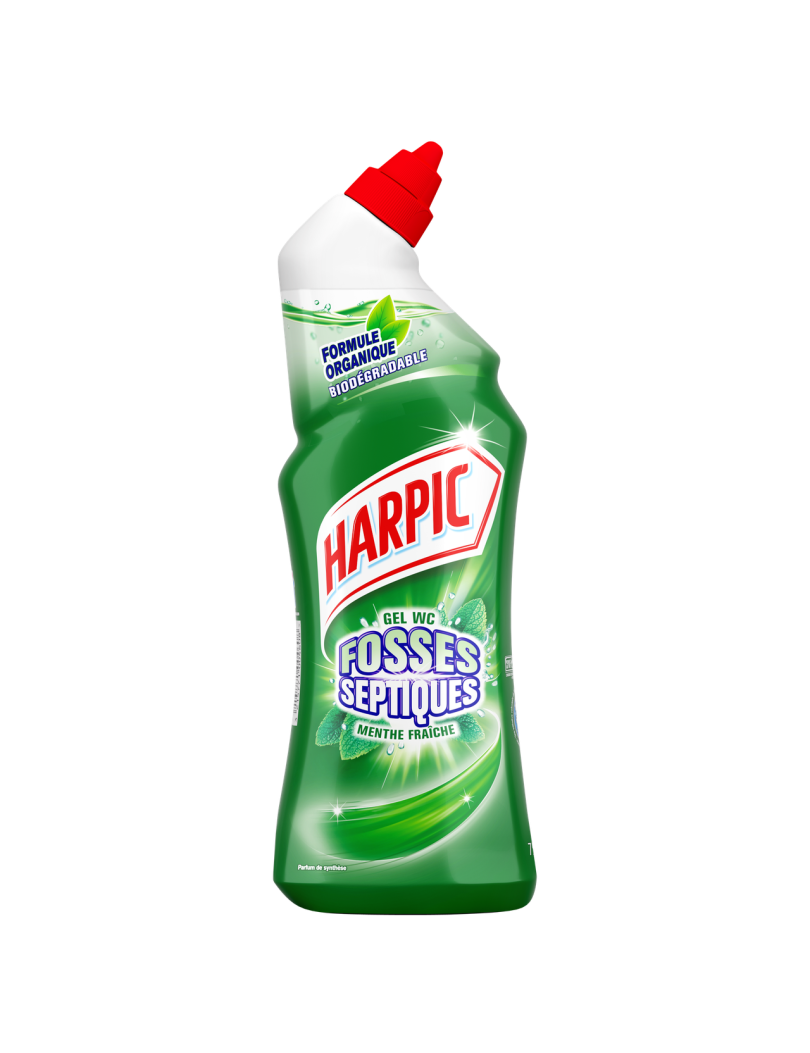 Gel Wc Fosses Septiques Menthe 750 ml - HARPIC