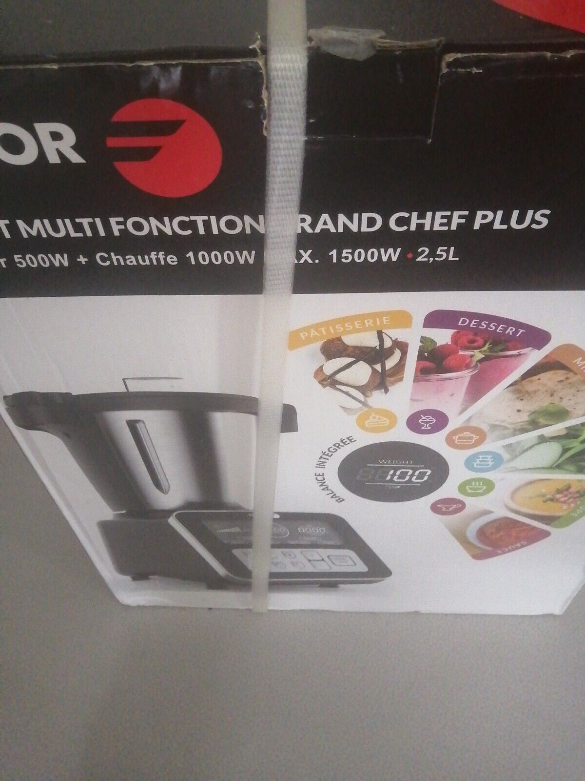 FAGOR FG1500 Robot Cuiseur Multifonction - Grand Chef Plus - 1500 W - Livret de