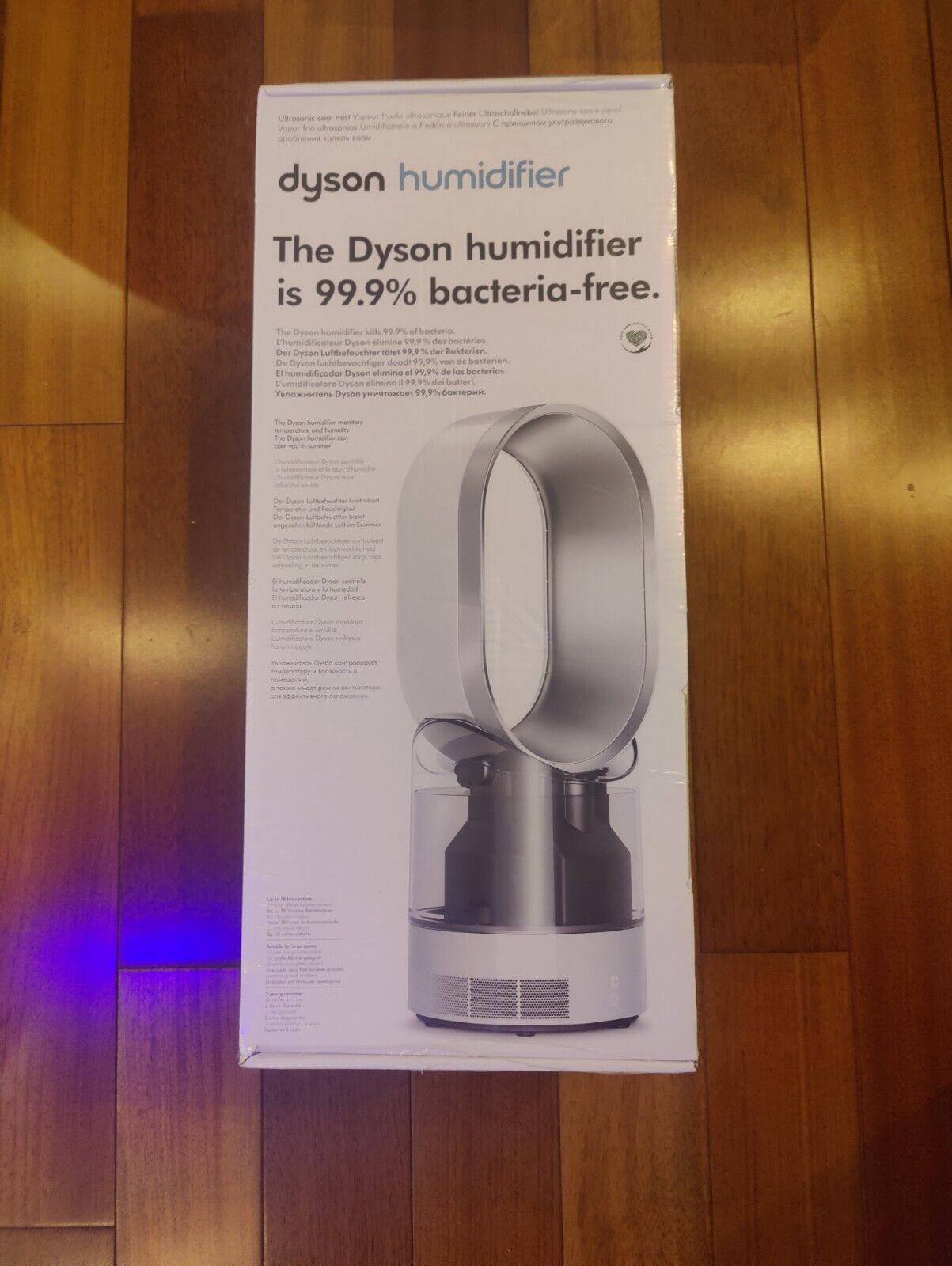 Humidificateur & Ventilateur Dyson AM10 (Blanc/Argent) Neuf Sous Blister !
