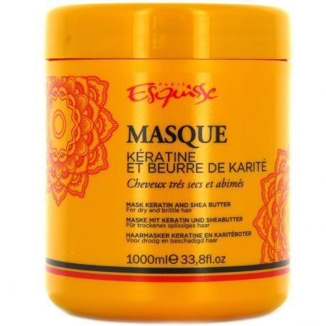 Esquisse - Masque Capillaire Kératine & beurre de karité - 1 li