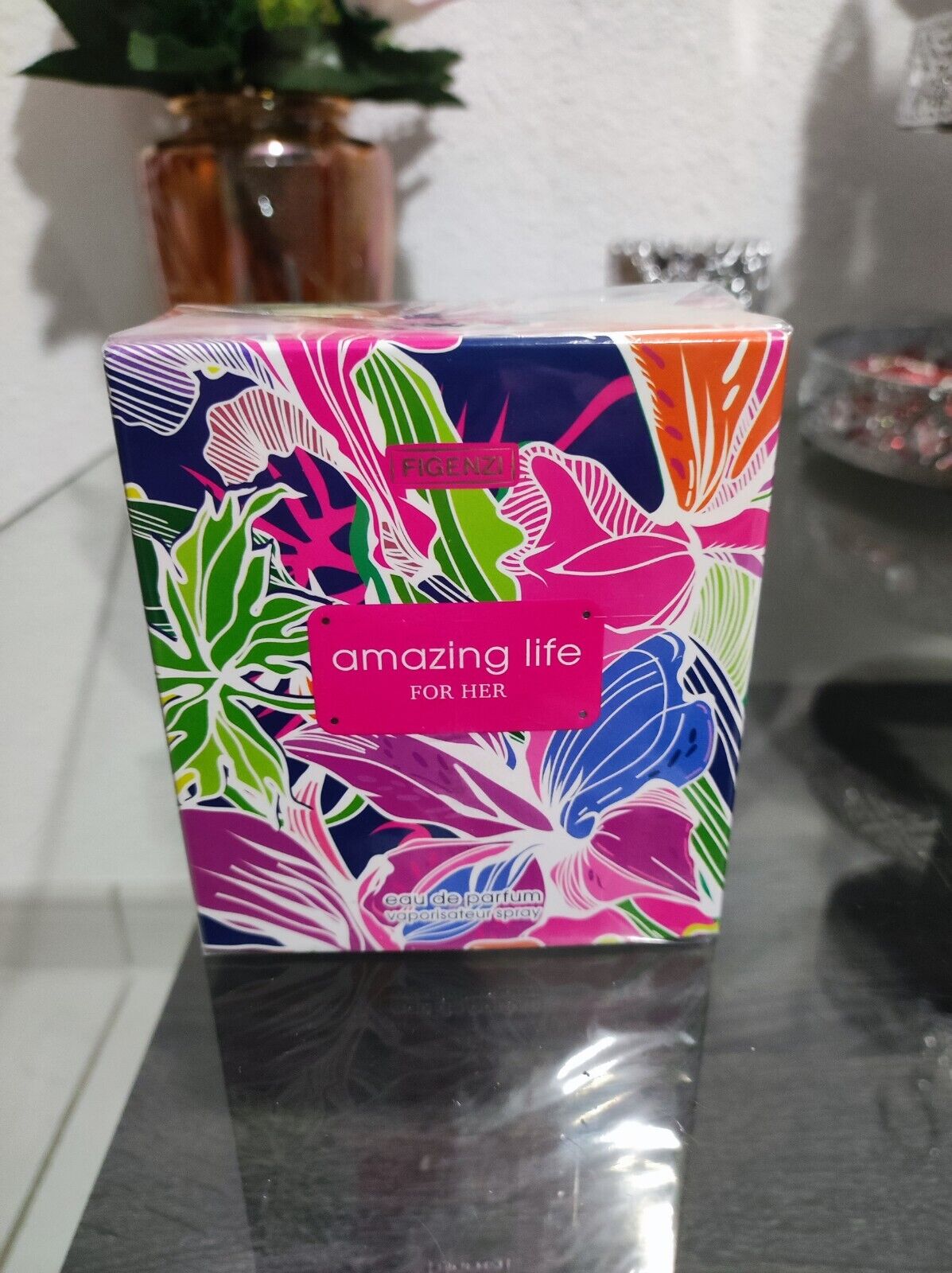 FIGENZI AMAZING LIFE - PARFUM EDP 100 ML POUR FEMME - VAPORISATEUR