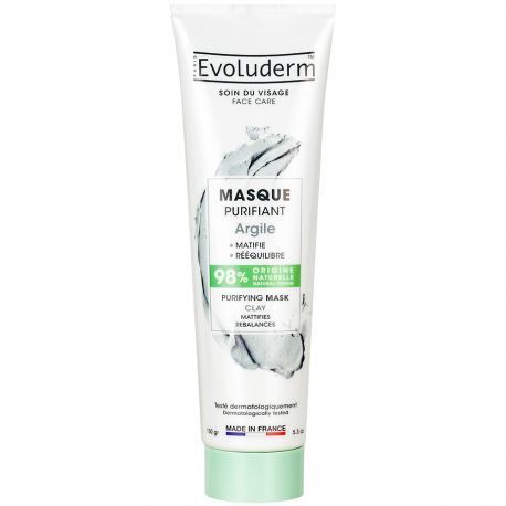 Evoluderm - Masque visage Purifiant à l'Argile - 150ml