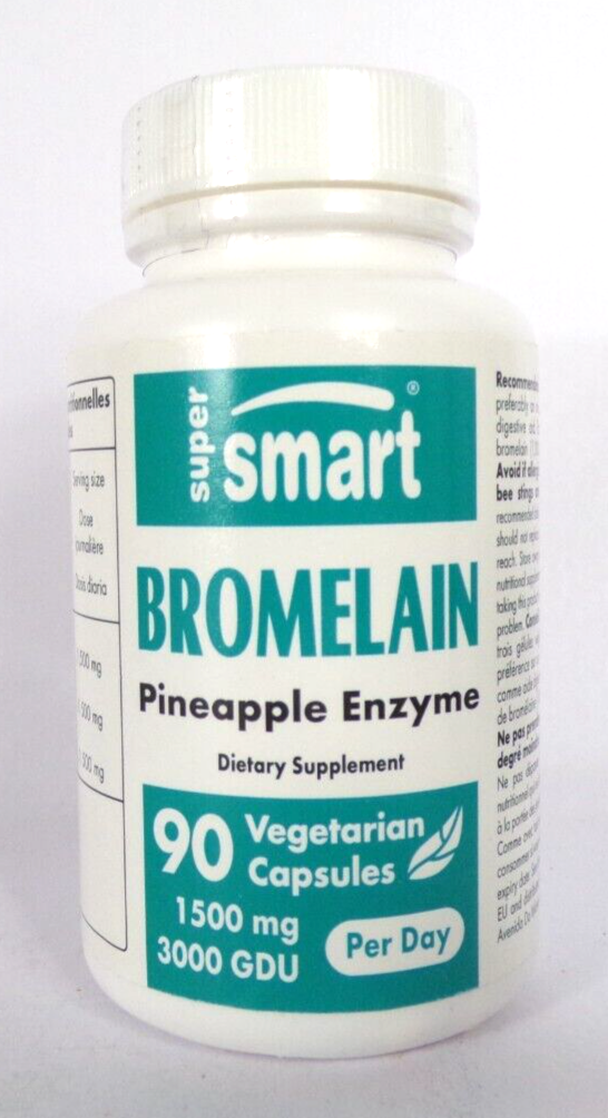 SUPER SMART BROMELAIN 90 GELULES - 04/2026