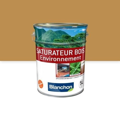 Saturateur bois extérieur - 5 litres - bois naturel - Environnement BLANCHON