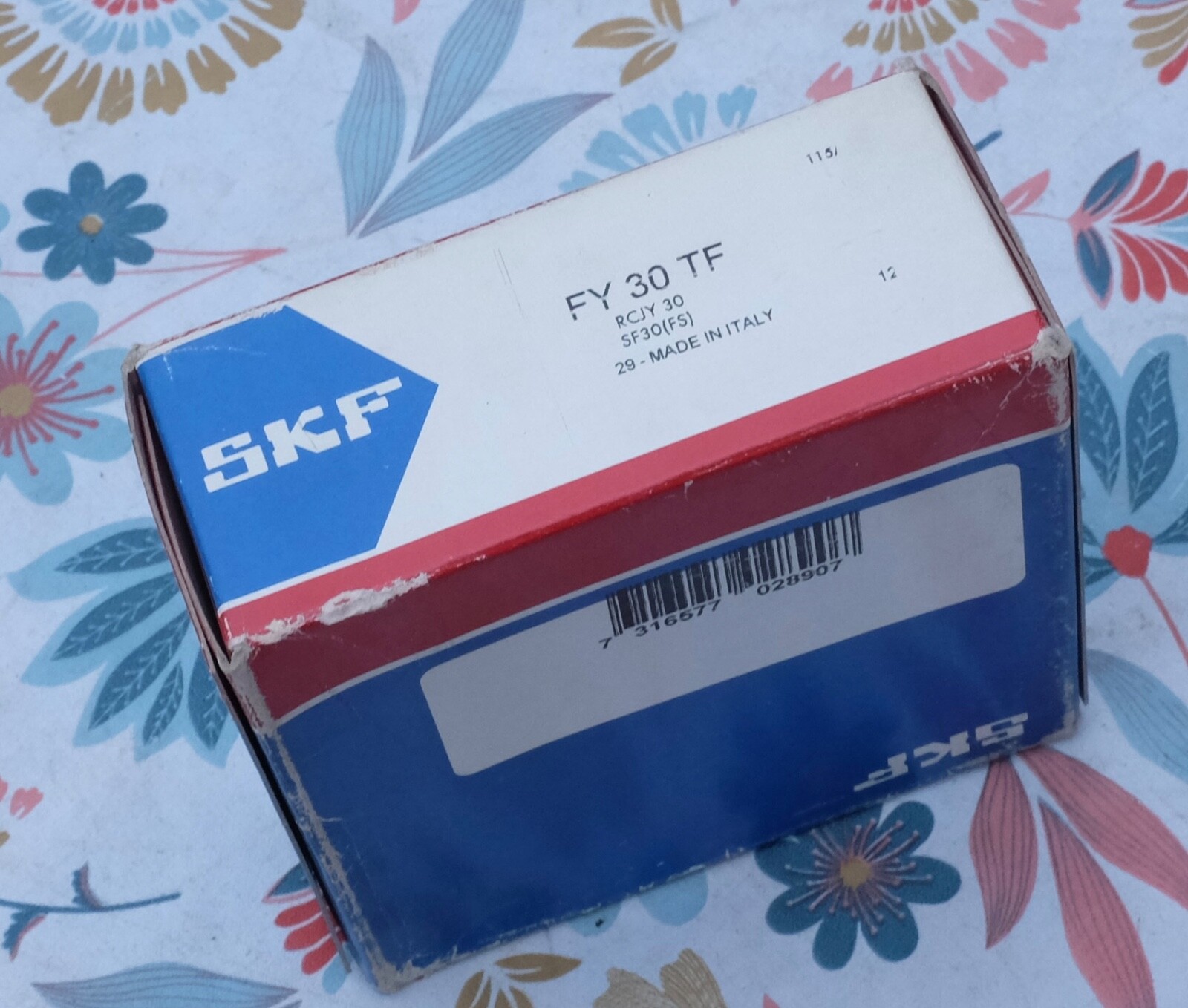 Roulement SKF Palier fonte FY 30 TF diamètre 30mm