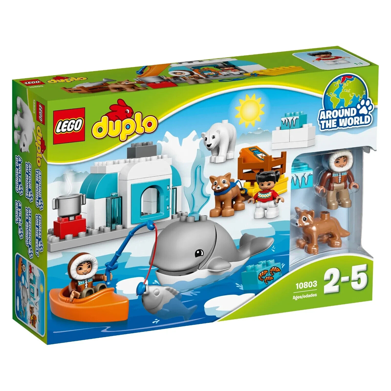 Ref.10803 LES ANIMAUX DE L'ARCTIQUE - Lego Duplo
