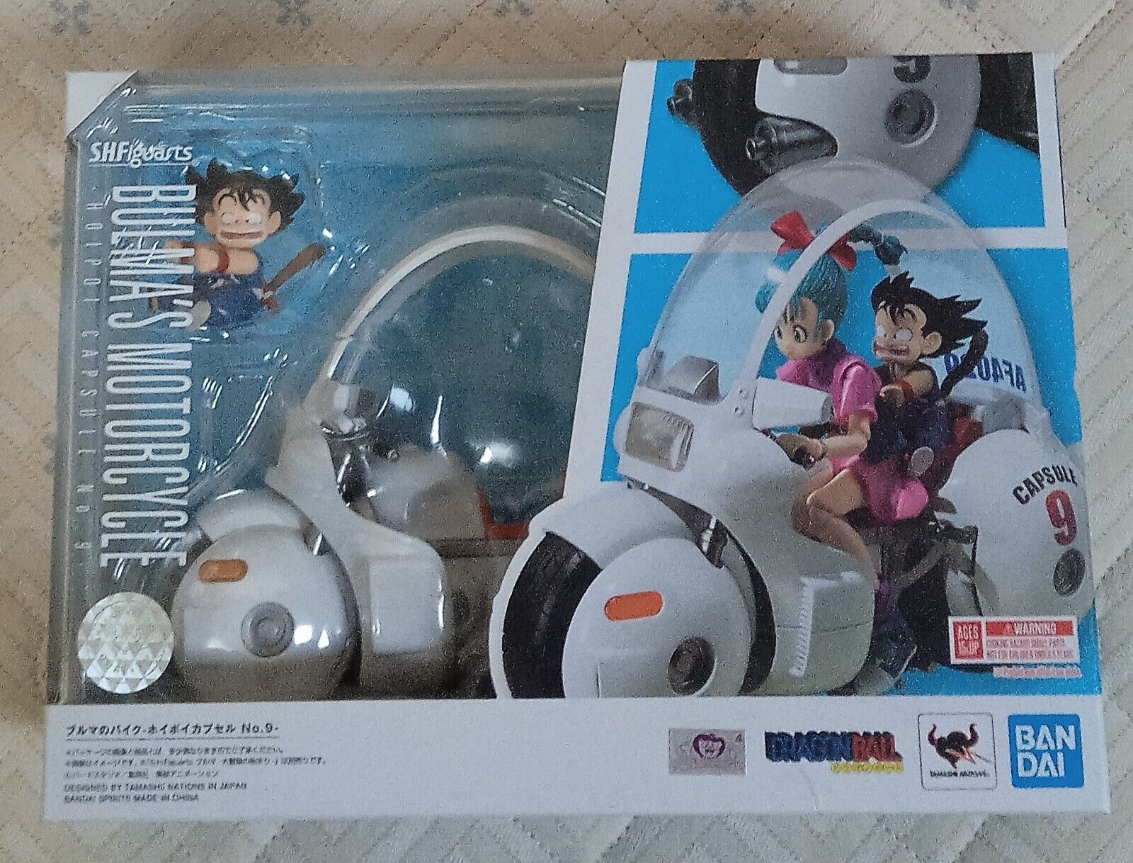 Boîte Neuve Bulma's Motorcycle Hoipoi Capsule N°9 Dragon Ball S.H.Figuarts China