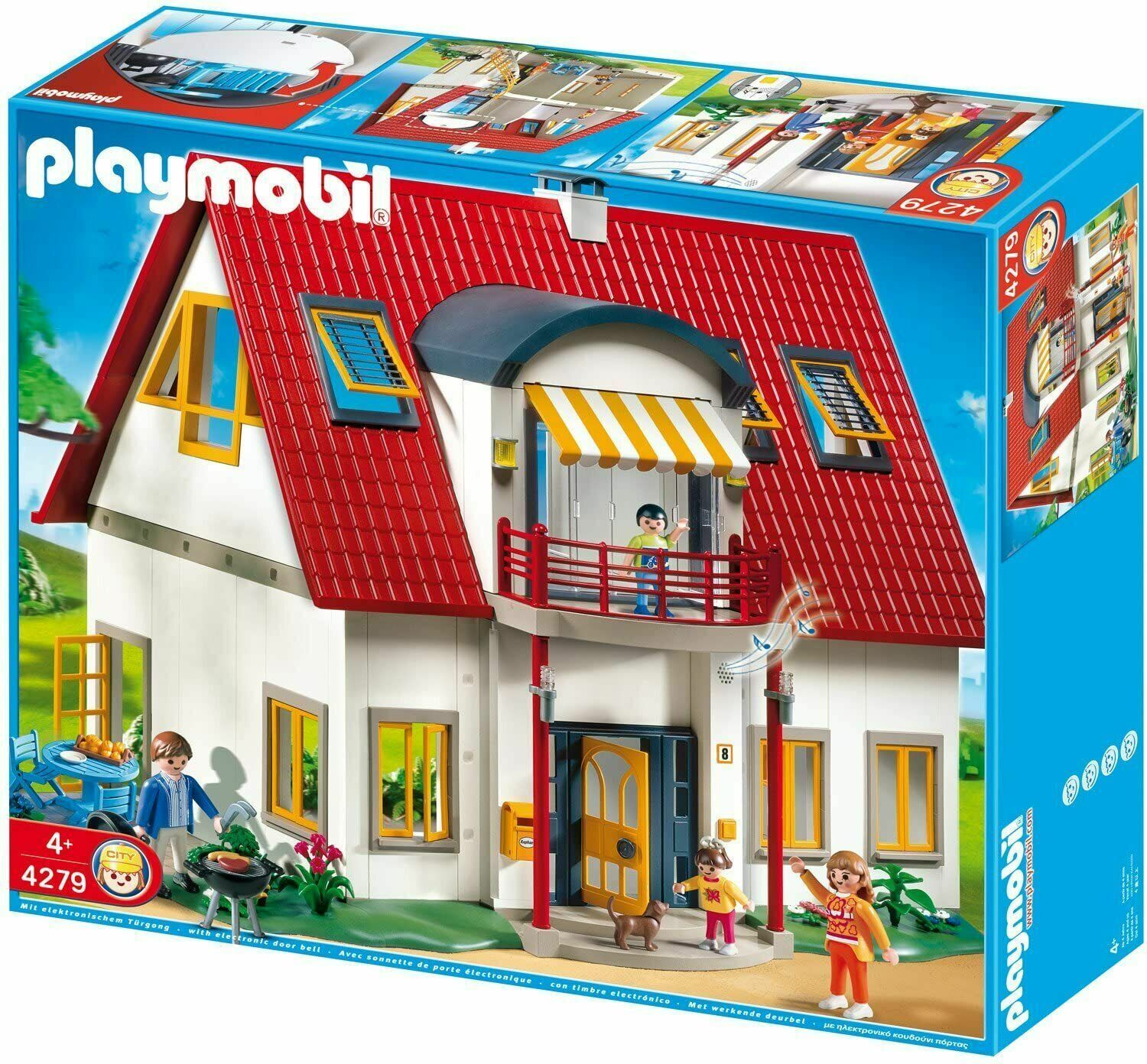 Playmobil Boite Neuve Maison Villa + Famille & Accessoires set 4279 NEUF