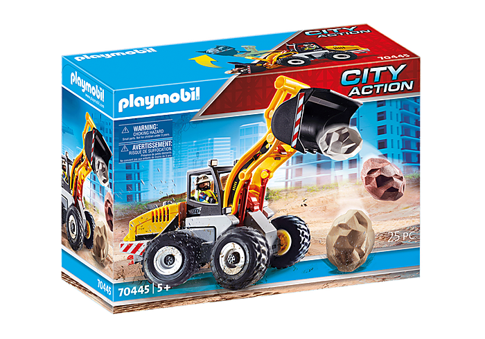 Playmobil City Action Chargeuse sur pneu 70445 Chantier