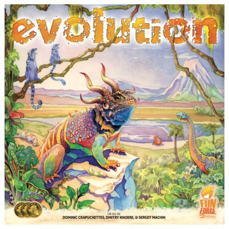 EVOLUTION L'adaptation ou l'extinction Jeu de société 2-6 joueurs 12+ Blister FR