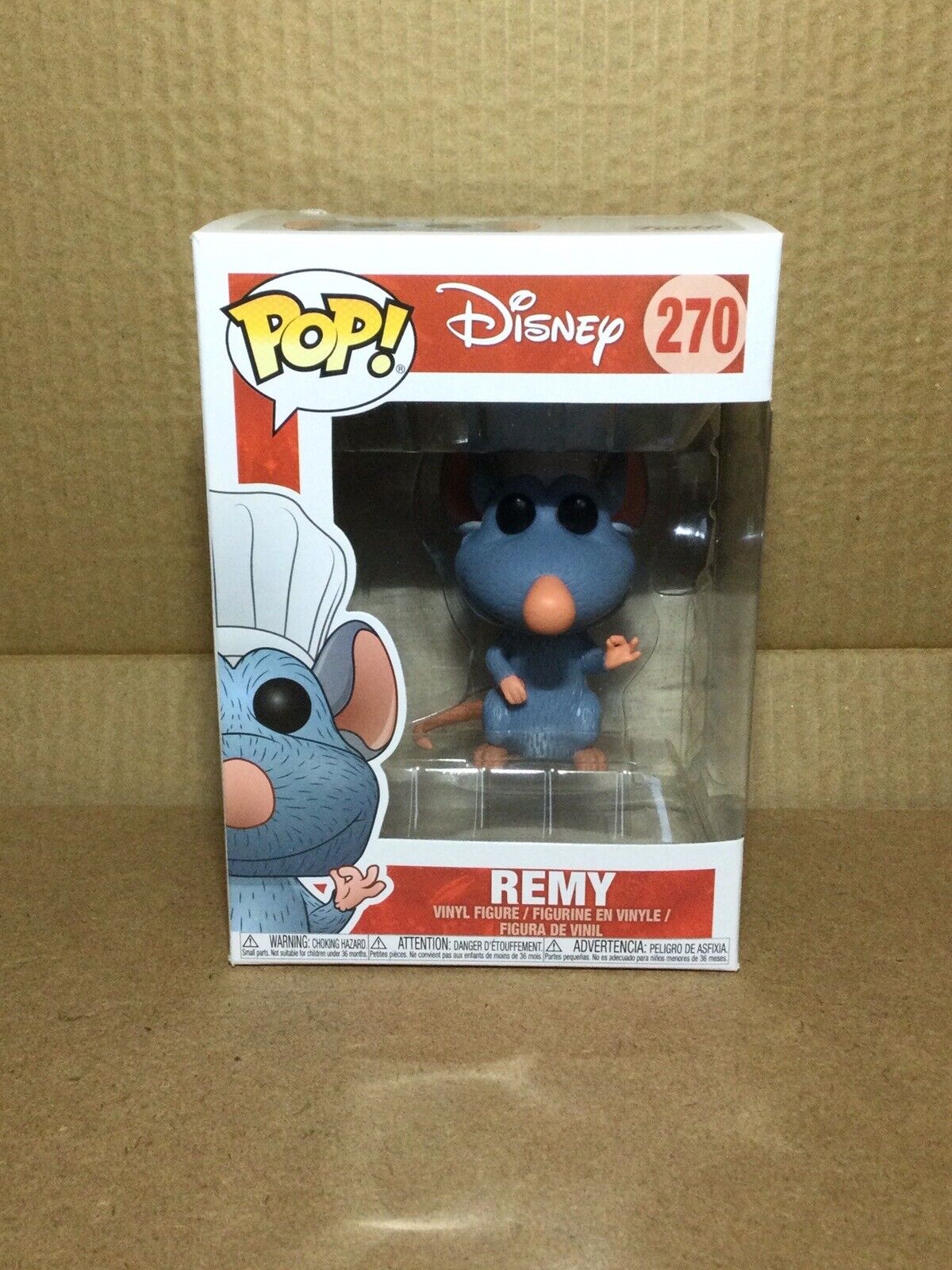 Funko Pop! Disney Ratatouille Remy (270) 9 cm Figurine en Vinyle