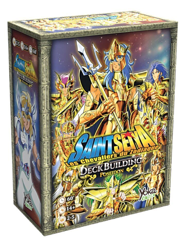 Saint Seiya Deckbuilding - Extension Poseidon - Jeu de Société - Yoka