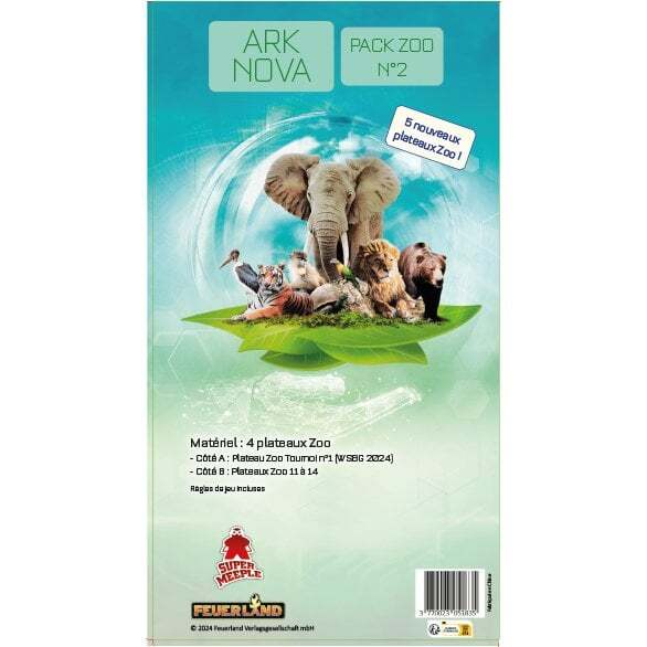 Ark Nova - Extension Plateau zoo Bonus 2 - Jeu de Société - Super Meeple
