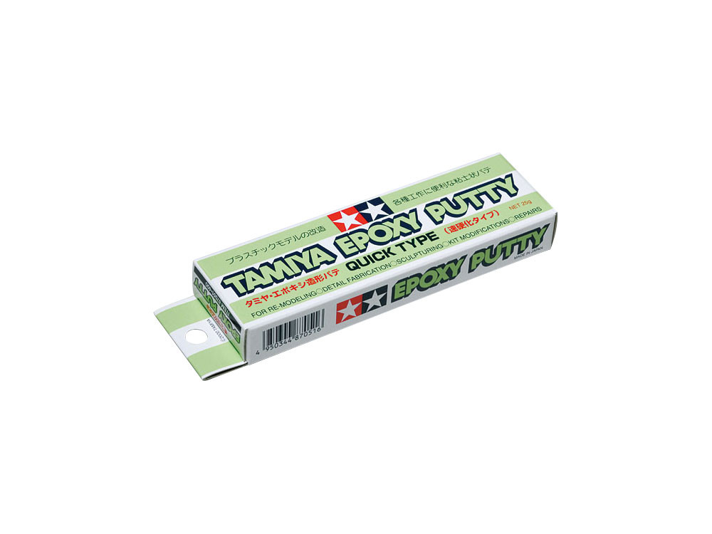 TAMIYA 87051 PRODUITS DE FINITION EPOXY PUTTY (QUICK TYPE)