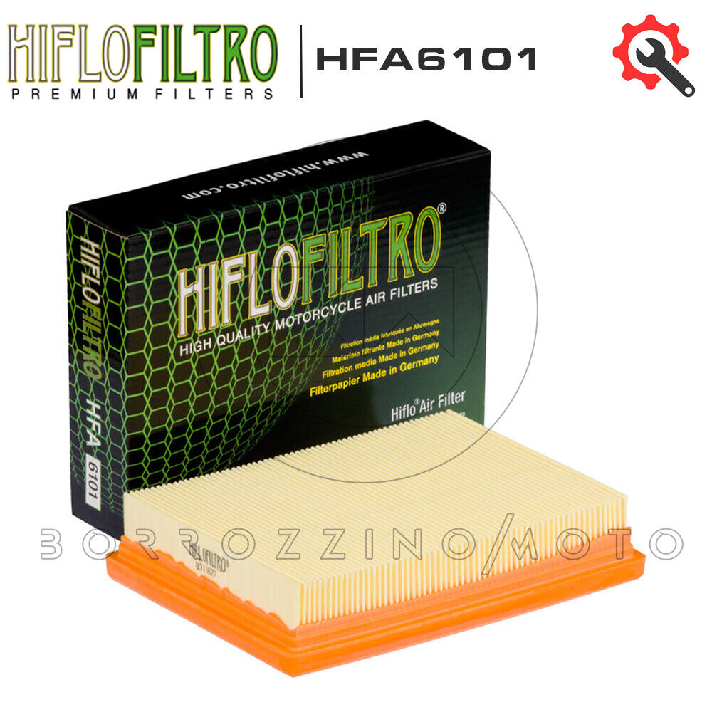 Filtre D'Air Type Original Hiflo Hfa6101 Moto Guzzi 1200 Stelvio Ntx 2012