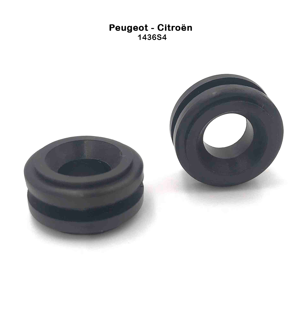 2x Silent bloc inférieur de boitier de filtre a air 1436S4