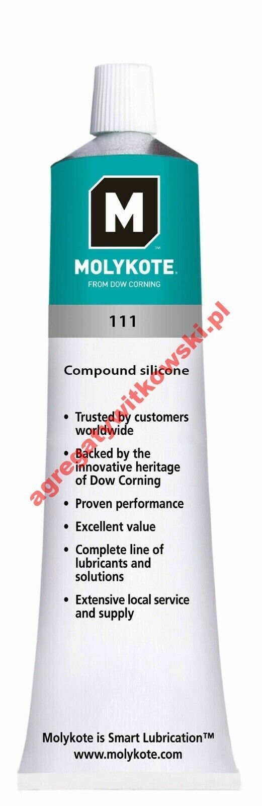 Molykote 111 Coupound 100 g GRAISSE SILICONE A VISCOSITE AUGMENTEE, IMPERMÉABLE