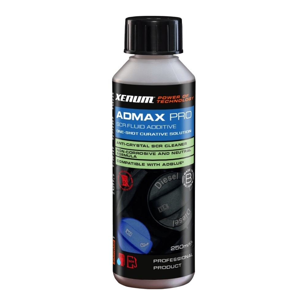 XENUM - ADMAX PRO - Anti-Crystalisant, Améliorant Adblue- Nettoyant SCR - 250ml
