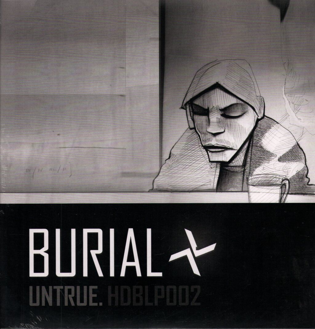 BURIAL UNTRUE DOUBLE LP VINYL 2024 Repress (HDBLP002) EUROPE HYPERDUB 2024