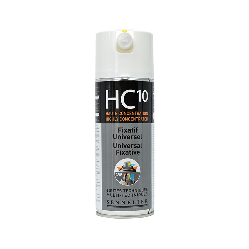 Bombe de spray fixatif universel avec protection UV Sennelier 400ml