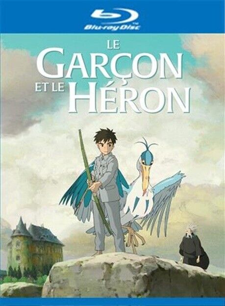 [Blu-ray]  Le Garçon et Le Héron  [ Film de Hayao Miyazaki ]  NEUF cellophané