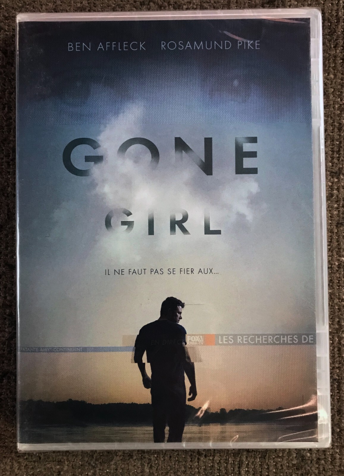 Gone Girl (de David Fincher, avec Ben Affleck, Rosamund Pike) DVD