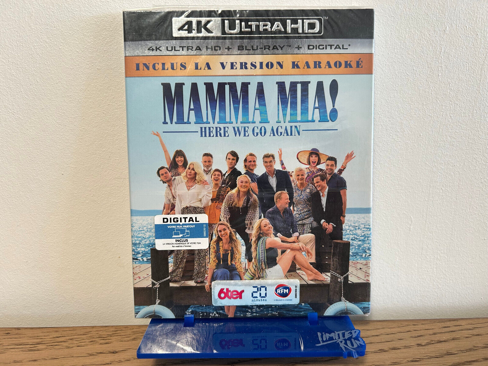 MAMMA MIA HERE WE GO AGAIN - Film Blu-ray + 4K Ultra HD - Neuf sous blister