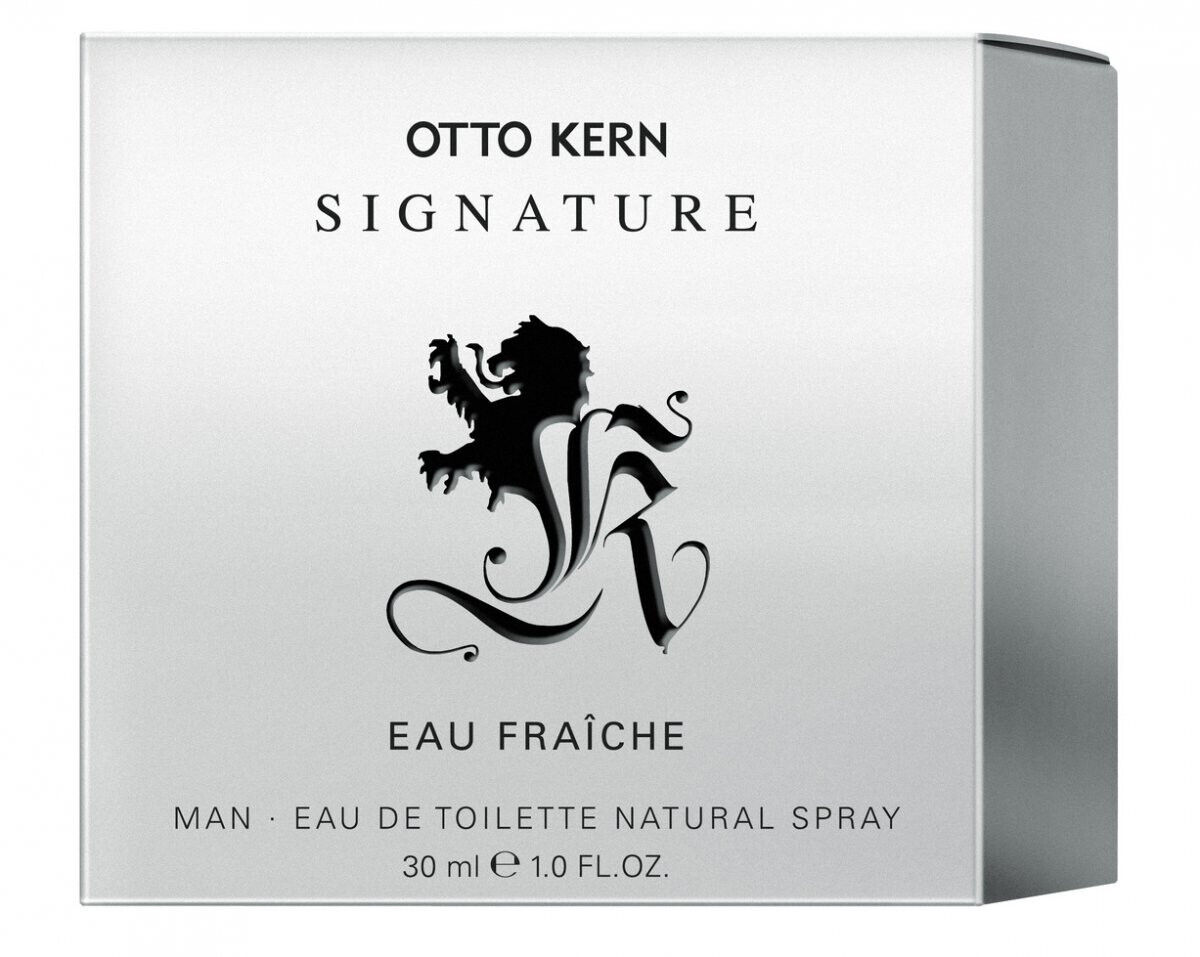 Otto Kern Signature Eau Fraiche  Man Eau de Toilette Natural Spray 30 ml Neu