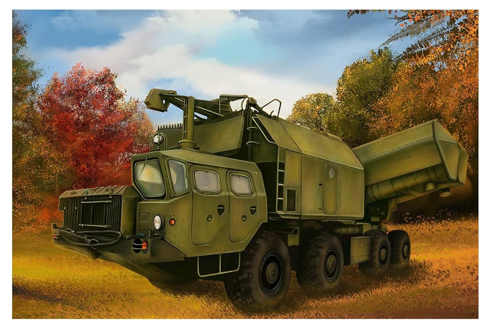 Hobby Boss - 1/72 Russian 4K51 Rubezh Coastal Asm With P-15 Toy NEU