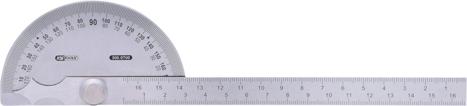 KS Tools 300.0700 Winkelgradmesser, 220mm